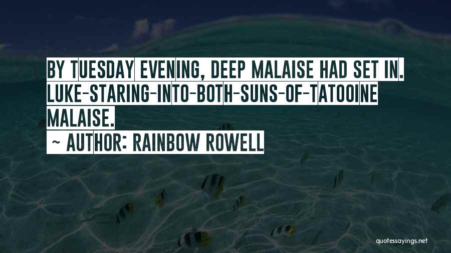 Luke Tatooine Quotes By Rainbow Rowell