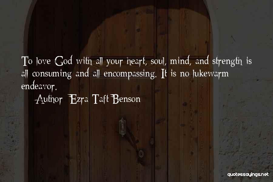 Lukewarm Quotes By Ezra Taft Benson