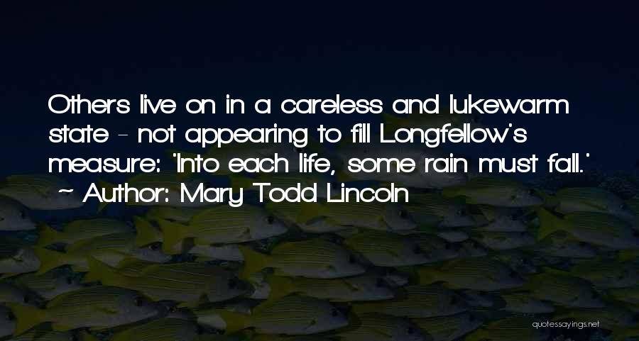 Lukewarm Quotes By Mary Todd Lincoln