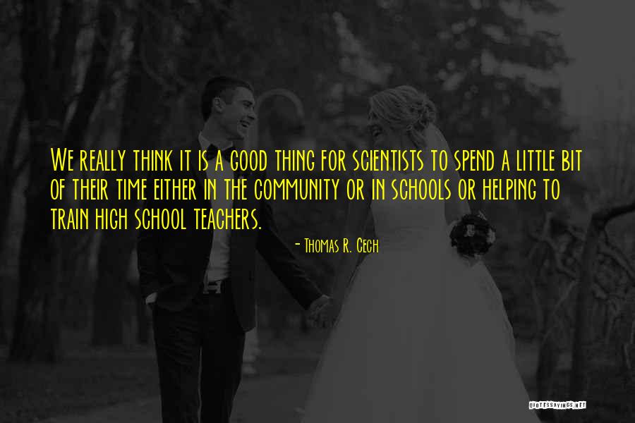 Lukewarms Quotes By Thomas R. Cech Lukewarms Quotes By Thomas R. Cech