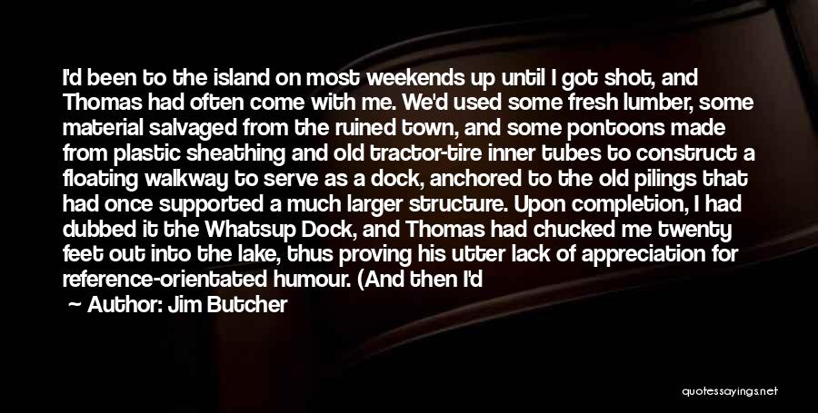 Lumber Quotes By Jim Butcher