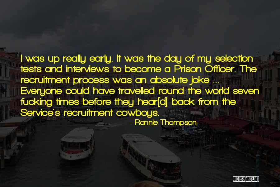 Lumberman Doors Quotes By Ronnie Thompson Lumberman Doors Quotes By Ronnie Thompson