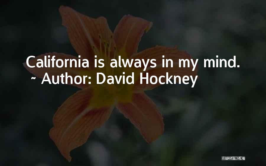 Lumilipad Kasingkahulugan Quotes By David Hockney