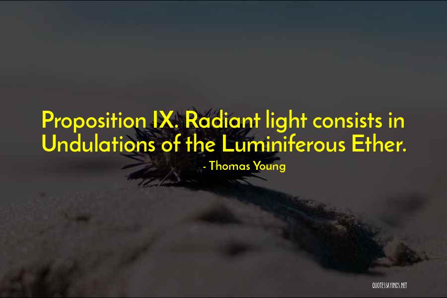 Luminiferous Quotes By Thomas Young Luminiferous Quotes By Thomas Young