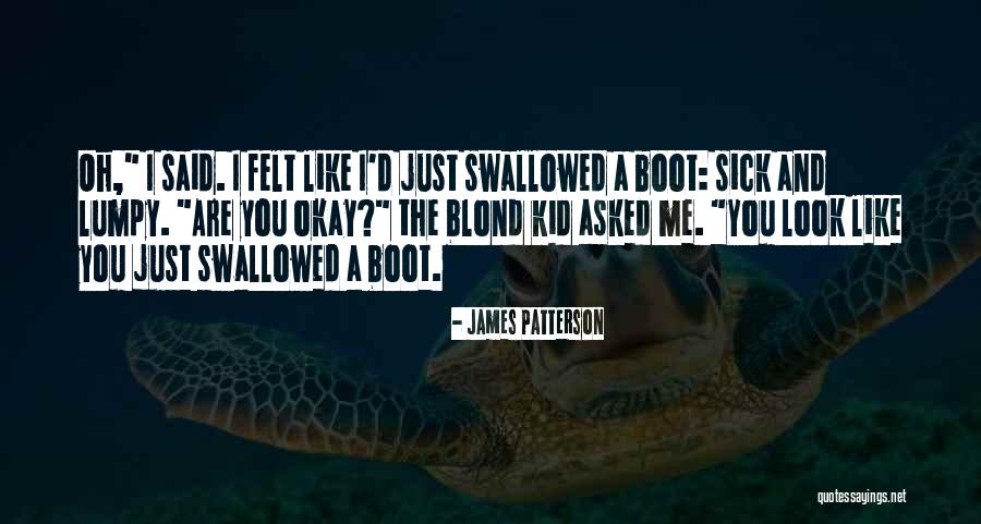 Lumpy Quotes By James Patterson