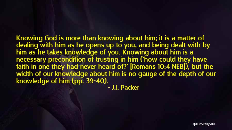 Lunar Chronicles Series Quotes By J.I. Packer Lunar Chronicles Series Quotes By J.I. Packer