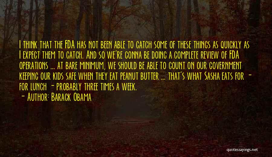 Lunch Times Quotes By Barack Obama