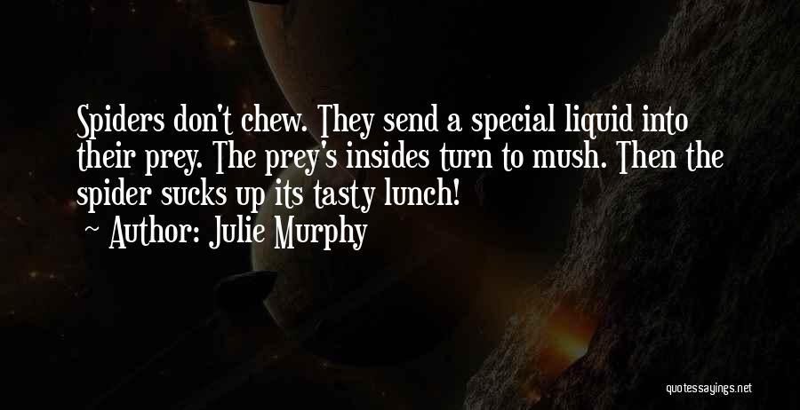 Lunch With Someone Special Quotes By Julie Murphy