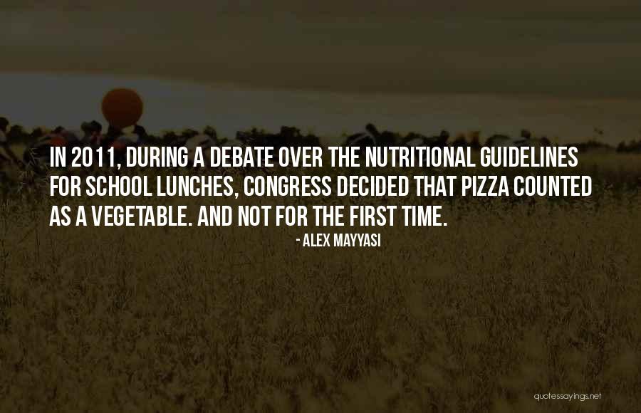 Lunches Quotes By Alex Mayyasi