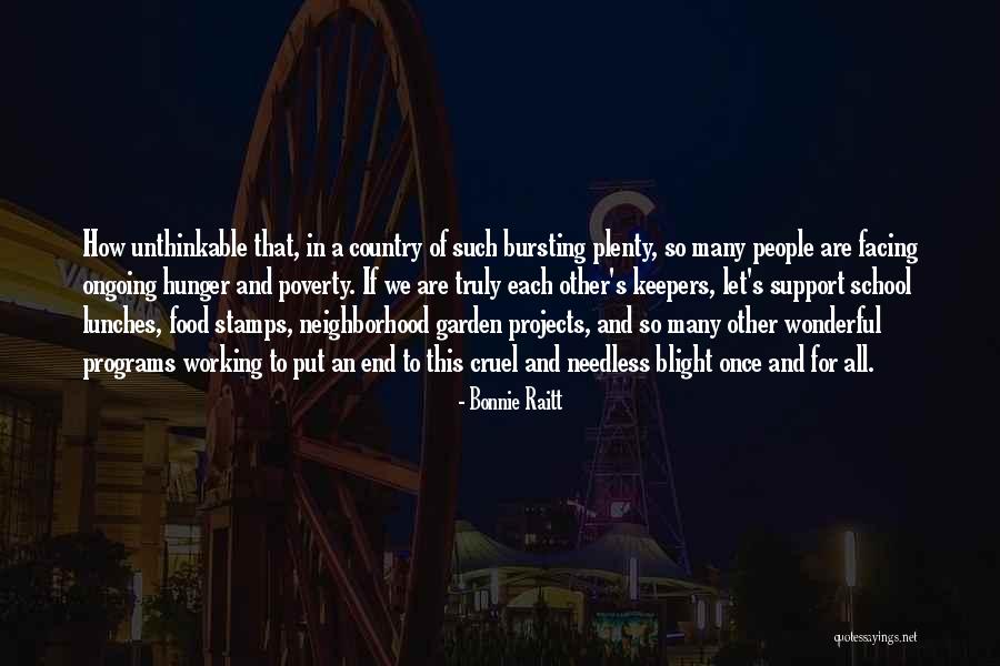 Lunches Quotes By Bonnie Raitt Lunches Quotes By Bonnie Raitt