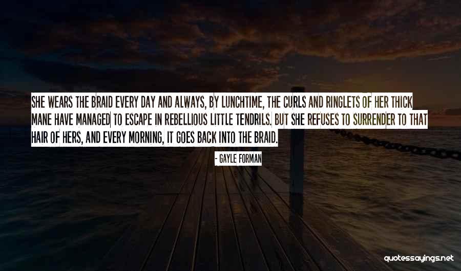 Lunchtime Quotes By Gayle Forman Lunchtime Quotes By Gayle Forman