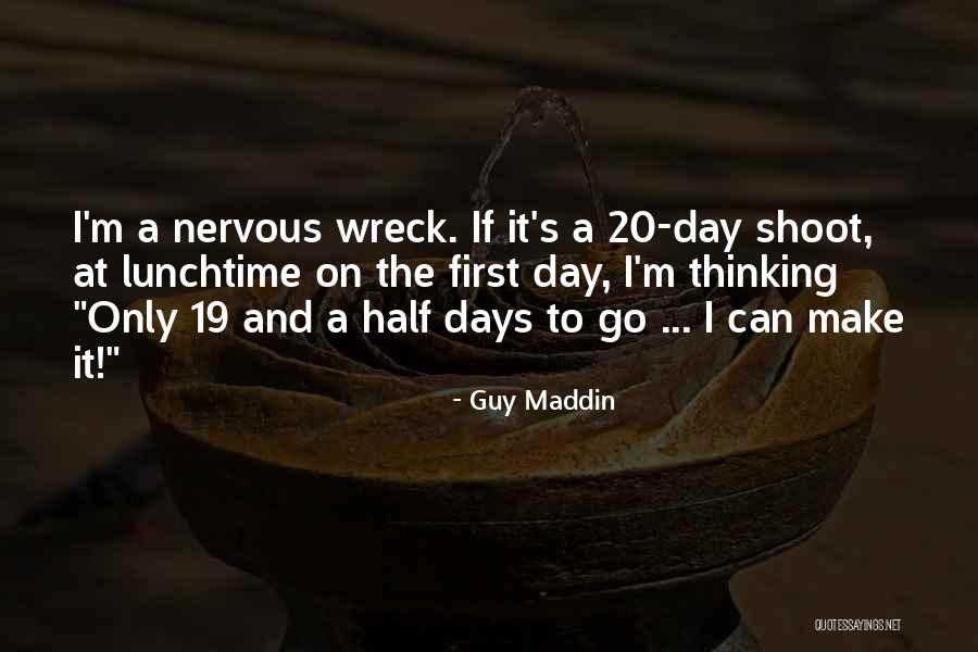 Lunchtime Quotes By Guy Maddin Lunchtime Quotes By Guy Maddin