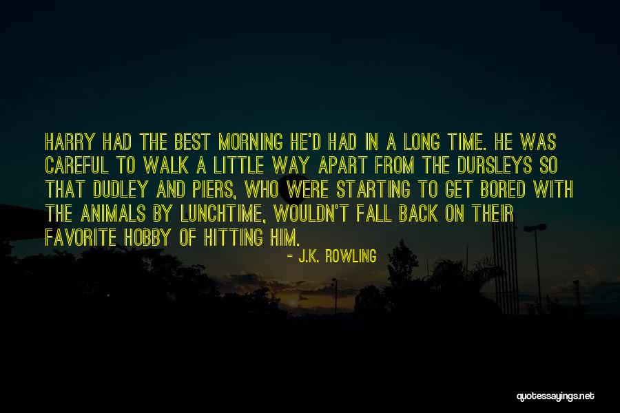 Lunchtime Quotes By J.K. Rowling