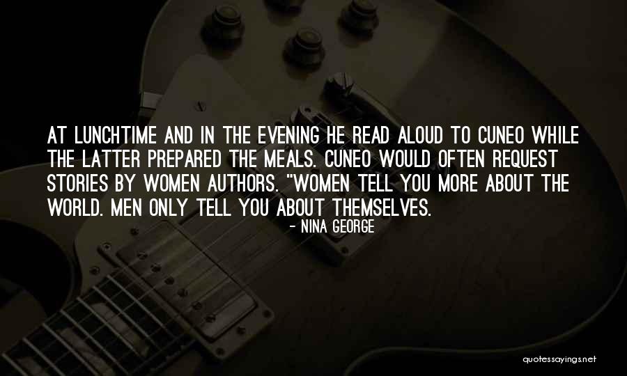 Lunchtime Quotes By Nina George Lunchtime Quotes By Nina George