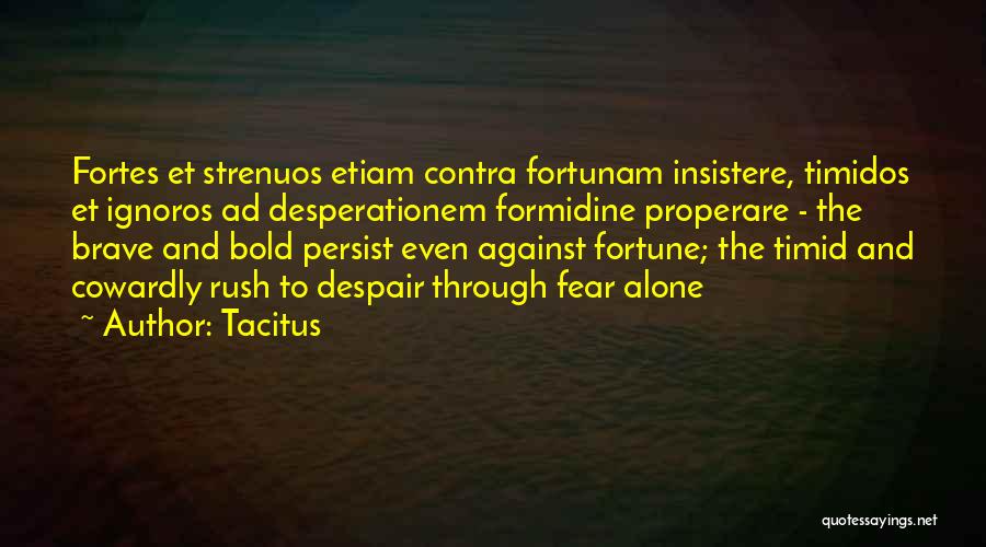 Lundens Cough Quotes By Tacitus