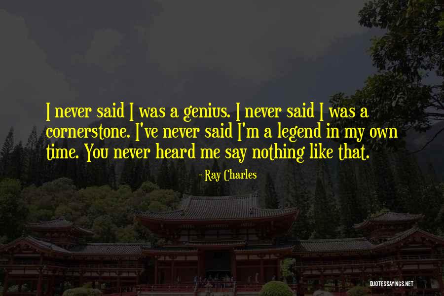 Lunesta Dosage Quotes By Ray Charles Lunesta Dosage Quotes By Ray Charles