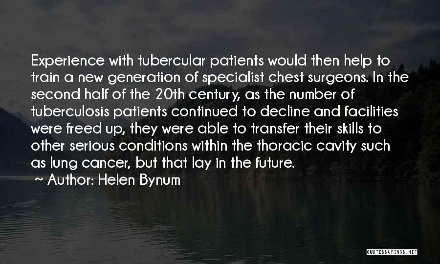 Lung Cancer Quotes By Helen Bynum