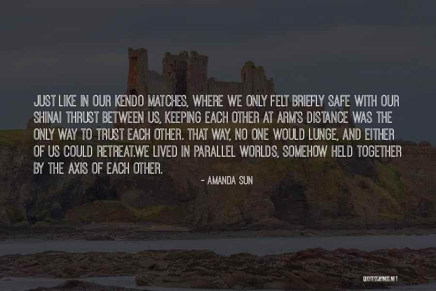 Lunge Quotes By Amanda Sun Lunge Quotes By Amanda Sun