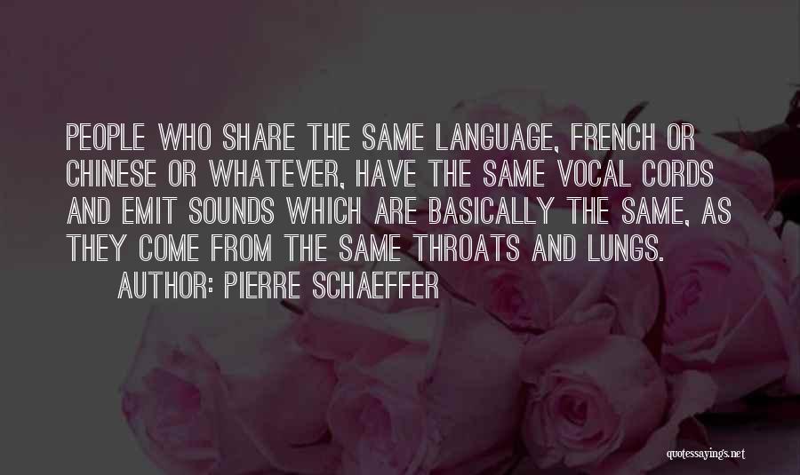 Lungs Quotes By Pierre Schaeffer