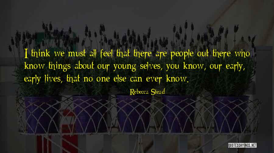 Luniverso Quotes By Rebecca Stead Luniverso Quotes By Rebecca Stead