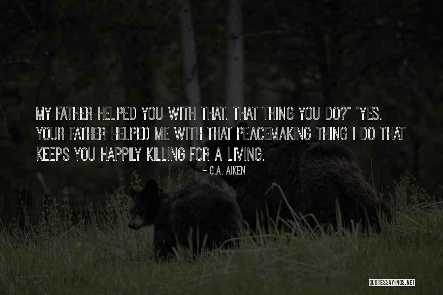 Lunney Attack Quotes By G.A. Aiken Lunney Attack Quotes By G.A. Aiken