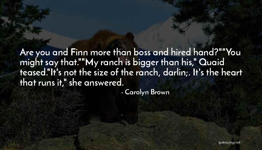 Lupianka Quotes By Carolyn Brown Lupianka Quotes By Carolyn Brown