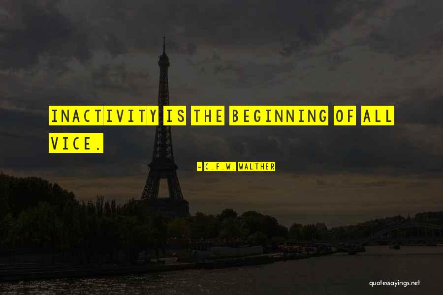 Lurking Claire Denvers Quotes By C.F.W. Walther