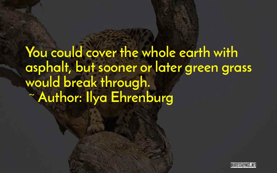 Lurus Of The Dream Quotes By Ilya Ehrenburg