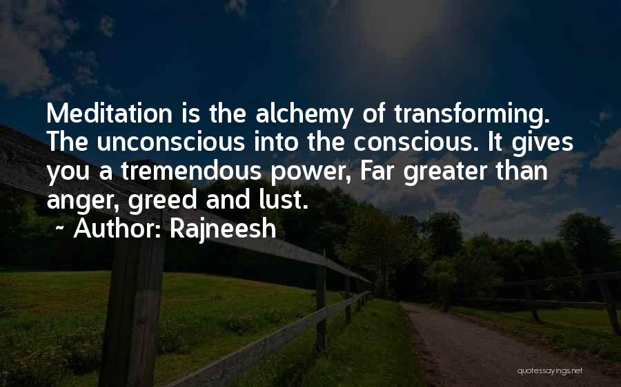 Lust And Greed Quotes By Rajneesh