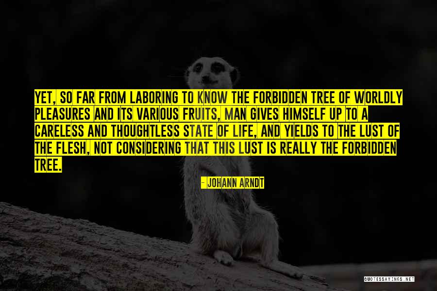 Lust Of Flesh Quotes By Johann Arndt Lust Of Flesh Quotes By Johann Arndt