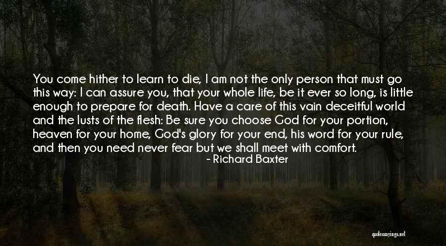 Lusts Quotes By Richard Baxter Lusts Quotes By Richard Baxter