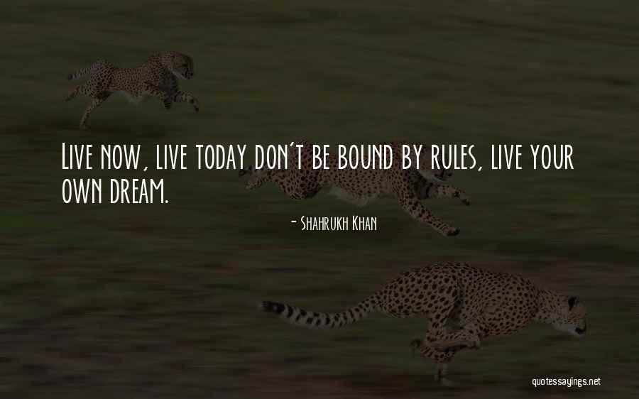 Lutalo Mcgee Quotes By Shahrukh Khan