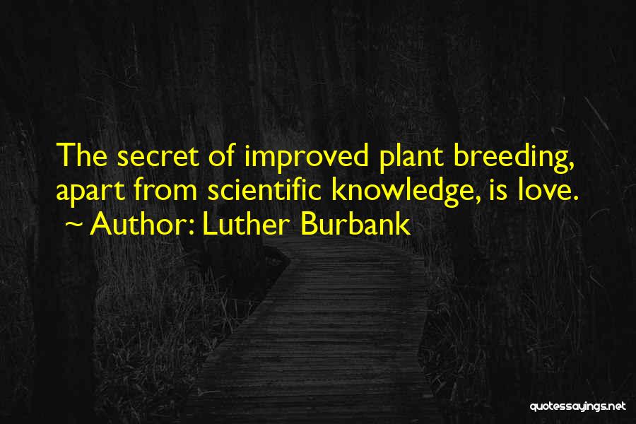 Luther Burbank Quotes 195019