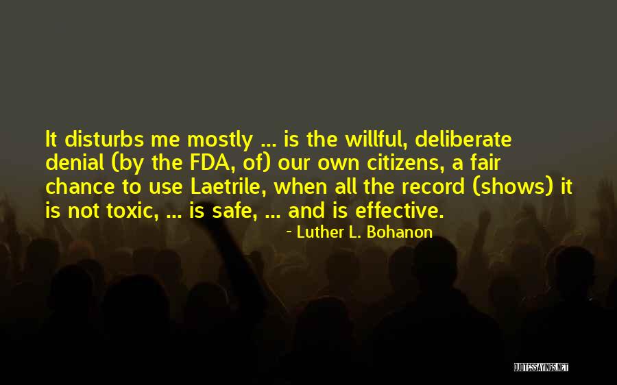 Luther L. Bohanon Quotes 1827989