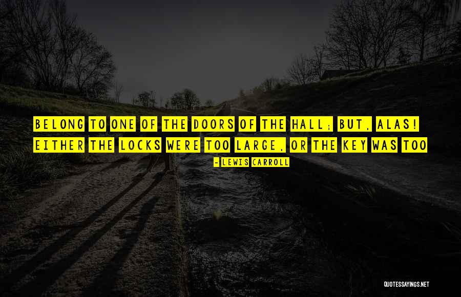 Lutheran Stewardship Quotes By Lewis Carroll Lutheran Stewardship Quotes By Lewis Carroll