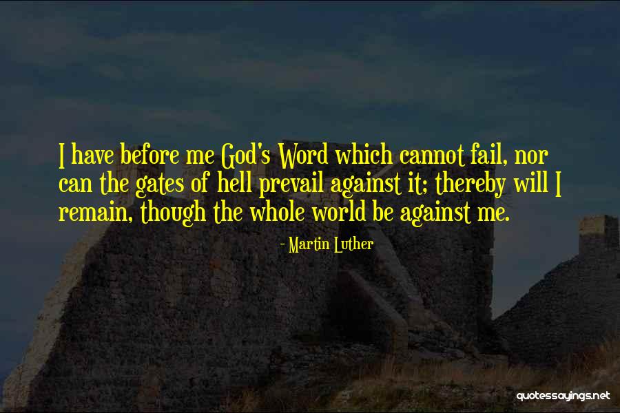 Luther's Quotes By Martin Luther Luther's Quotes By Martin Luther