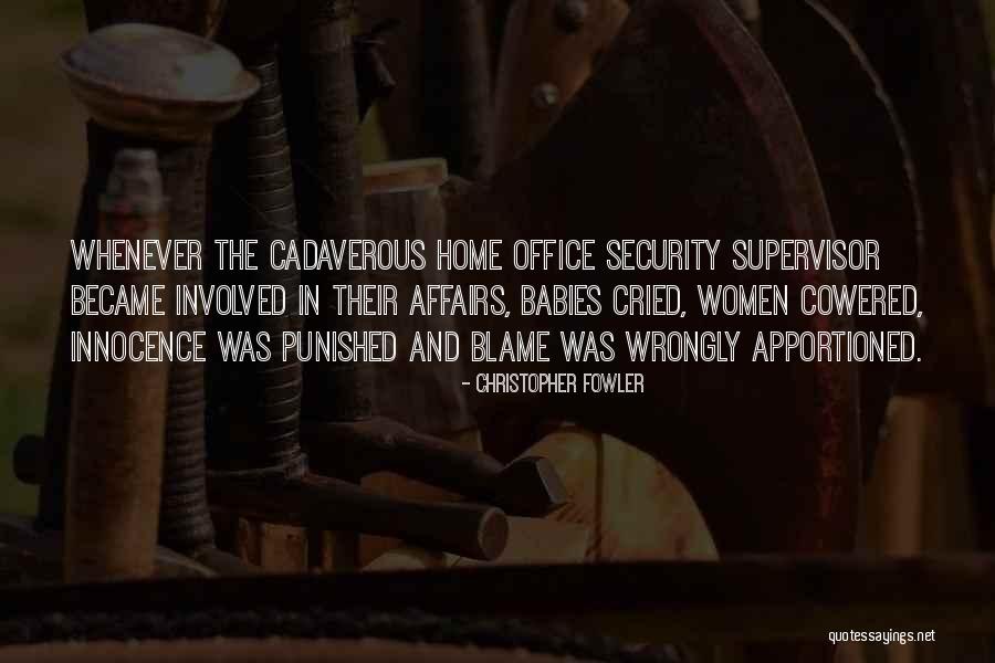 Luthor Harkon Quotes By Christopher Fowler Luthor Harkon Quotes By Christopher Fowler