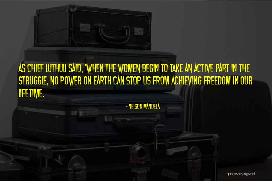 Luthuli Quotes By Nelson Mandela