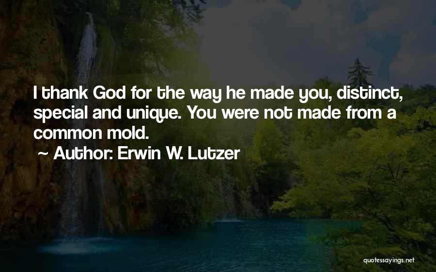 Lutzer Quotes By Erwin W. Lutzer