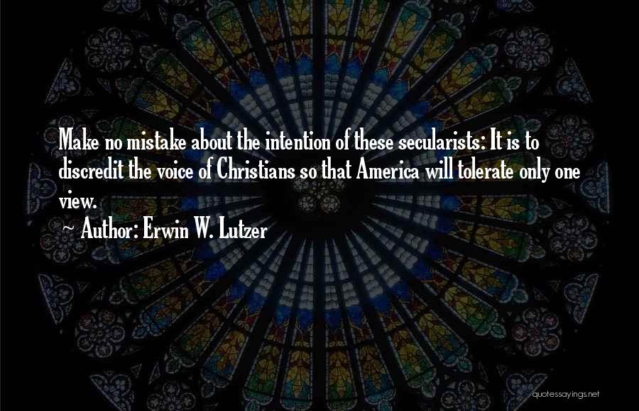 Lutzer Quotes By Erwin W. Lutzer