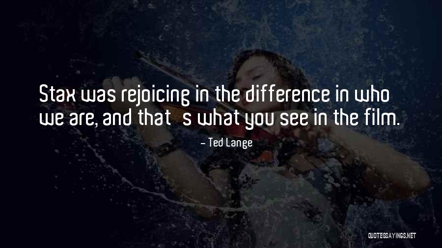 Luxuosas Cabeceiras Quotes By Ted Lange Luxuosas Cabeceiras Quotes By Ted Lange