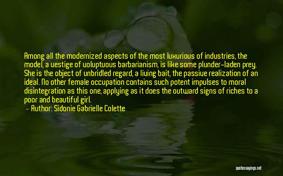 Luxurious Living Quotes By Sidonie Gabrielle Colette