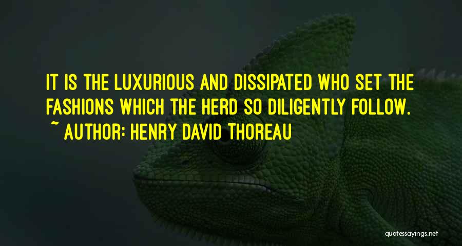 Luxurious Quotes By Henry David Thoreau