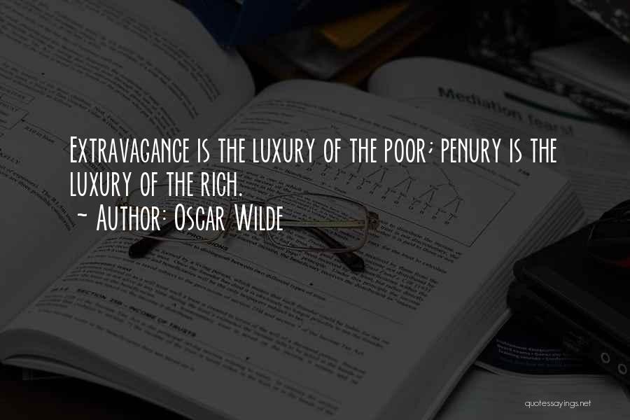Luxury Quotes By Oscar Wilde