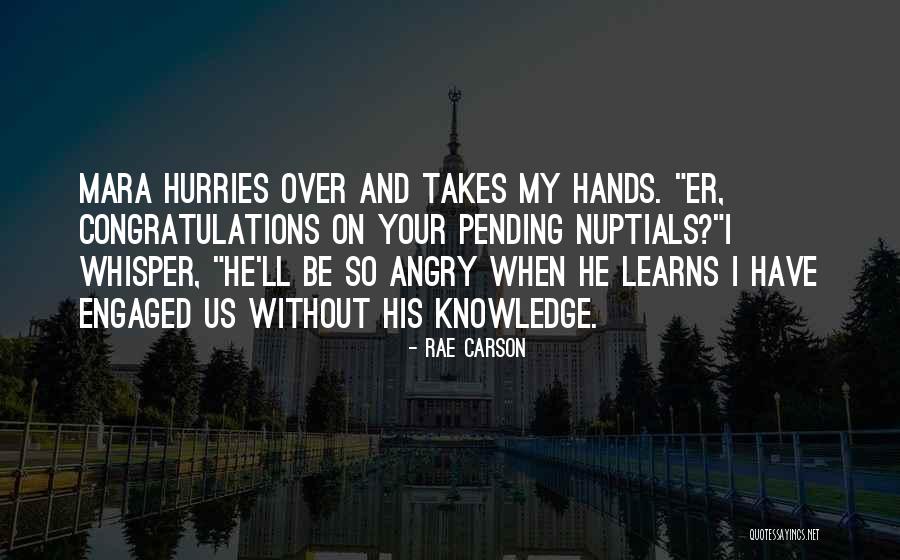 Luzca Para Quotes By Rae Carson