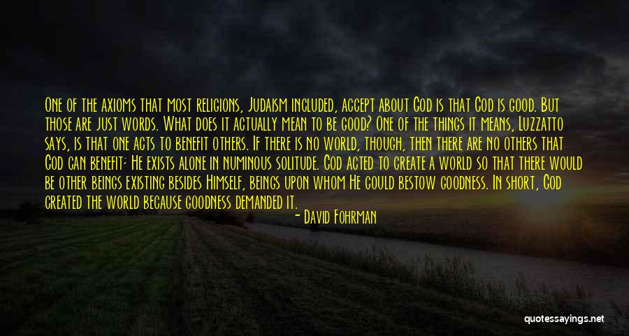 Luzzatto The Way Quotes By David Fohrman Luzzatto The Way Quotes By David Fohrman