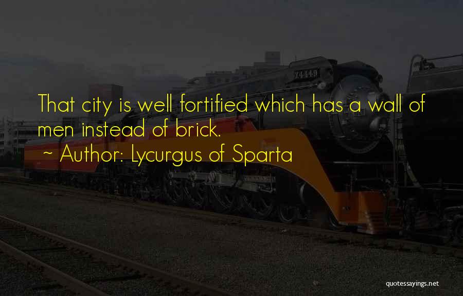 Lycurgus Of Sparta Quotes 612116