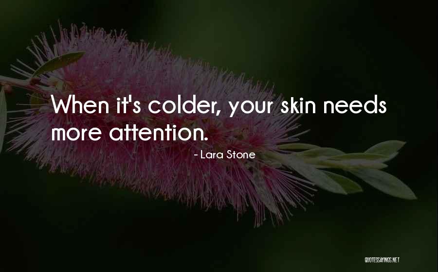 Lydersen Chart Quotes By Lara Stone