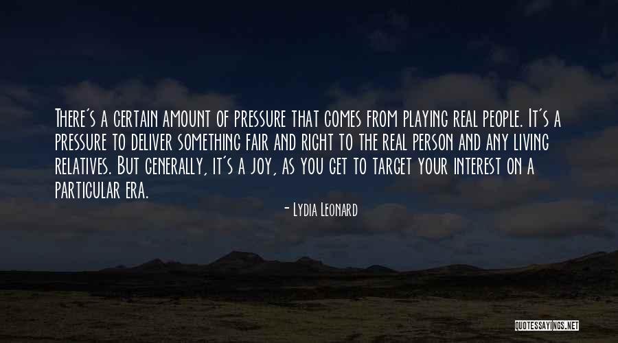 Lydia Leonard Quotes 2032770 Lydia Leonard Quotes 2032770