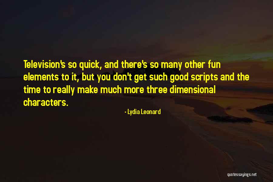 Lydia Leonard Quotes 80799